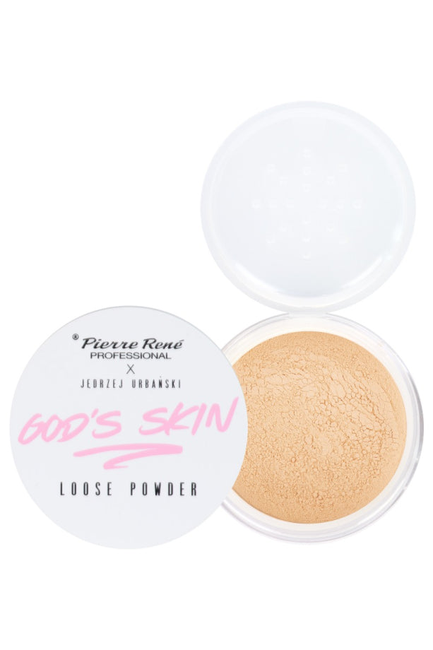 pierre rene Loose Powder GLORY God's skin by Pierre Rene