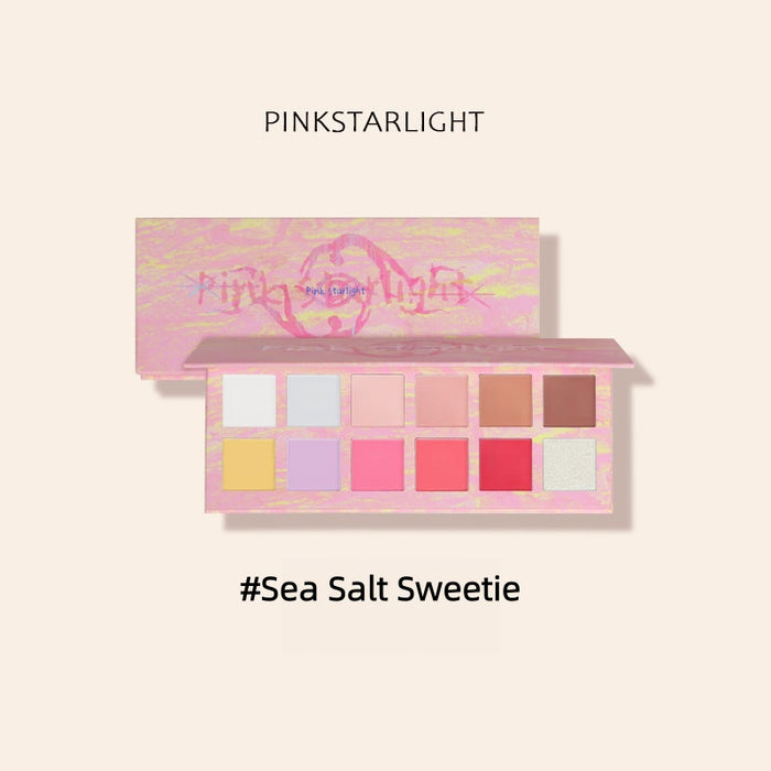 PINK STARLIGHT Multi-use 12-color Makeup Eyeshadow Palette T5947