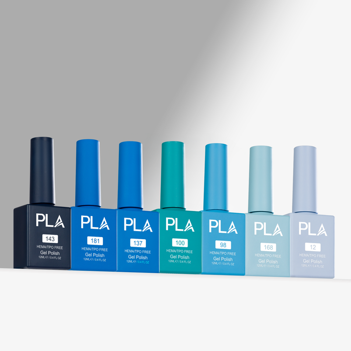 PLA Blue Mini Nail Collection