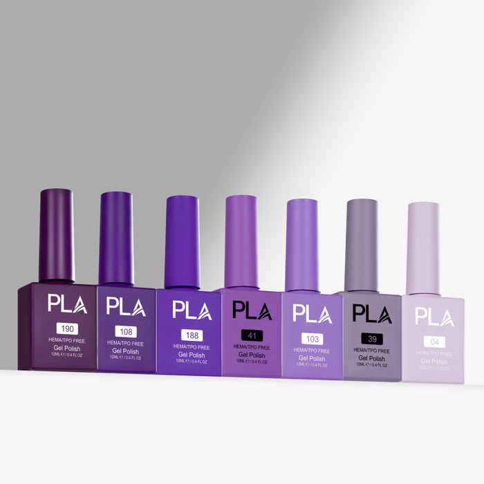 PLA Purple Mini Nail Collection