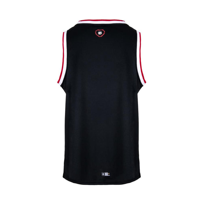 Polera Colo Colo Hombre Sin Manga Negro