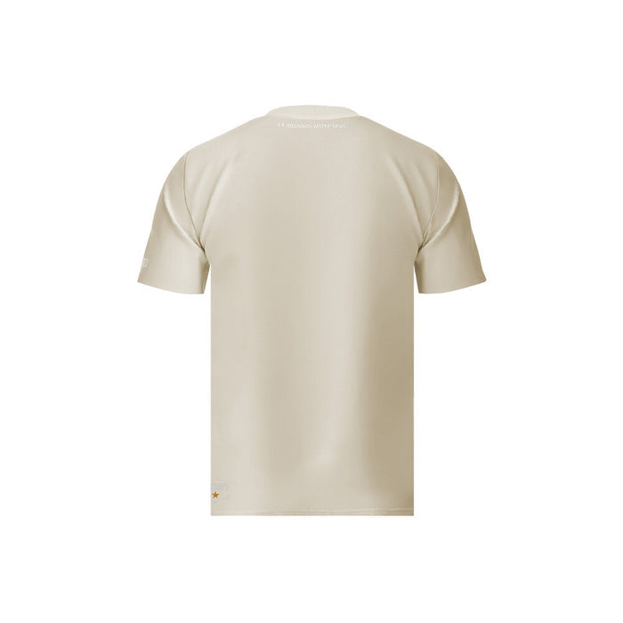 Polera Colo Colo Urbano Centenario Hombre Beige 100 años