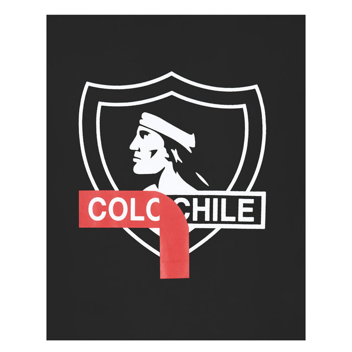 Polera Colo Colo Urbano Centenario Hombre Negro Es Chile