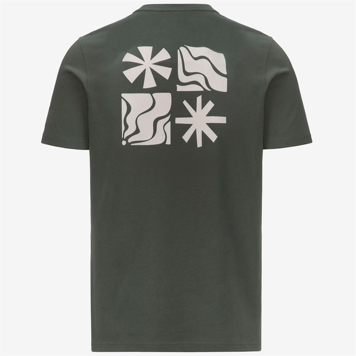 Polera K-Way Leonardo Fioravanti Odom Bgreen Blackish