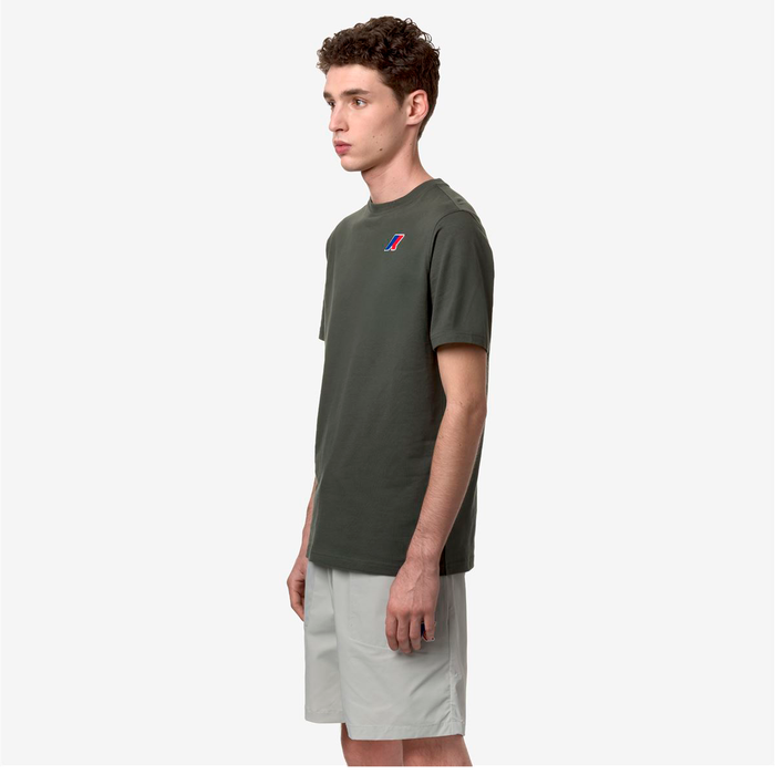 Polera K-Way Leonardo Fioravanti Odom Bgreen Blackish