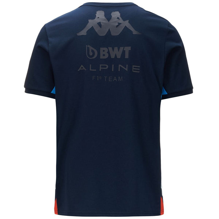 Polera Kappa Men Anser Alpine F1 Blue Navy
