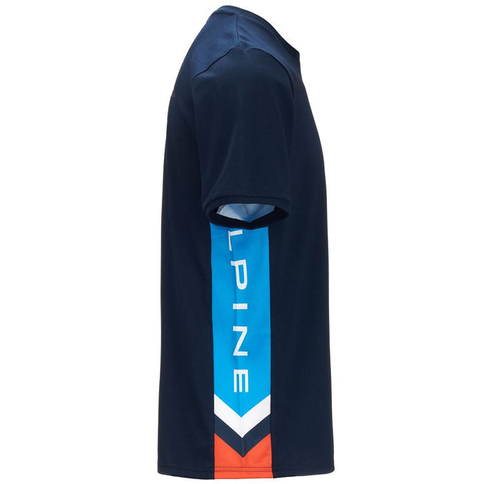 Polera Kappa Men Anser Alpine F1 Blue Navy