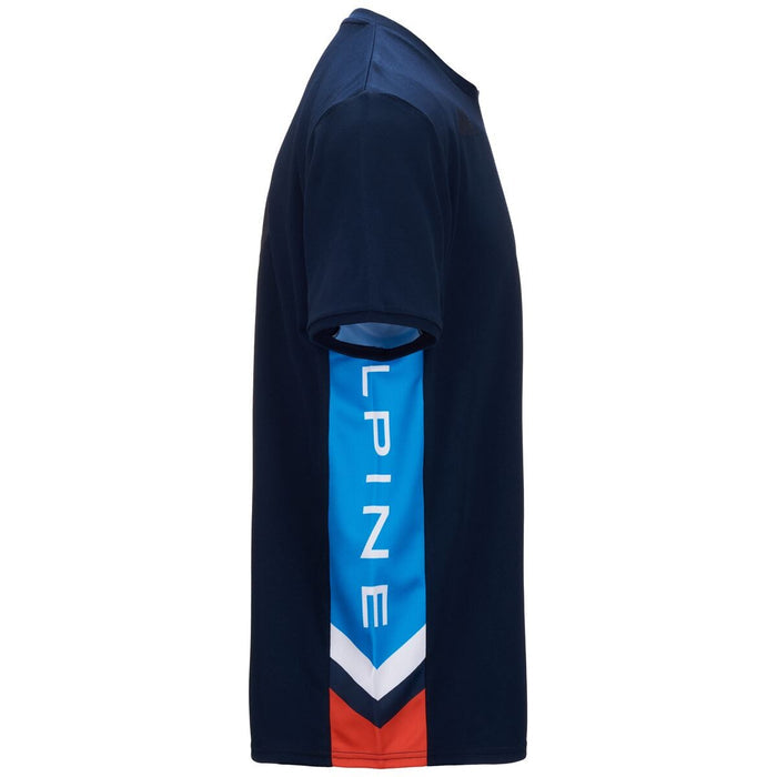 Polera Kappa Men Anser Pilot 10 Alpine Blue Navy