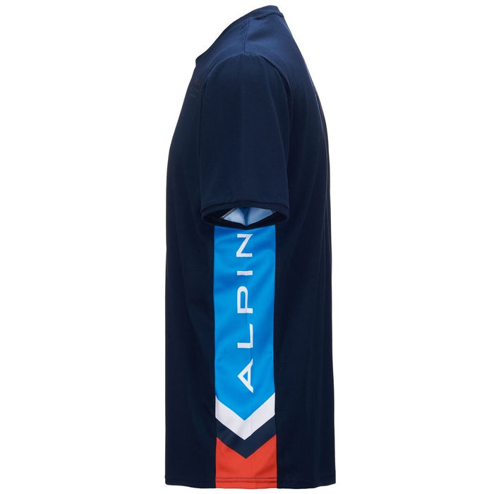 Polera Kappa Men Anser Pilot 10 Alpine Blue Navy