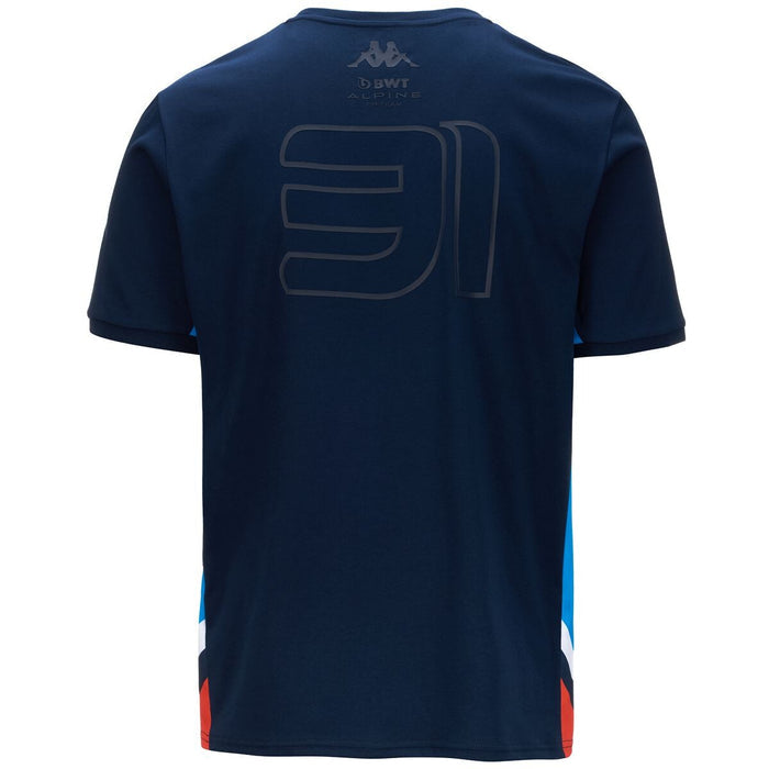 Polera Kappa Men Anser Pilot 31 Alpine Blue Navy