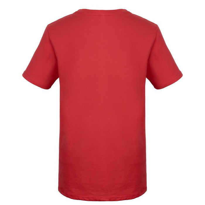 Polera Kappa Men Logo Topographic Red