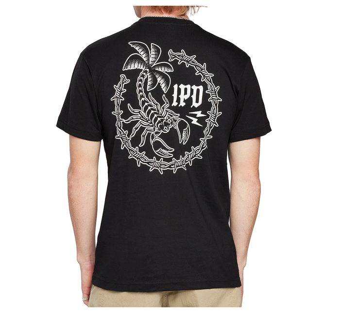 Polera Men IPD Duality Soft Washed Black