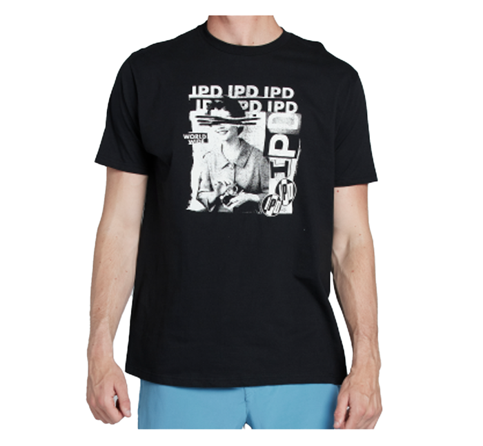 Polera Men IPD Faceplant Y2K Black
