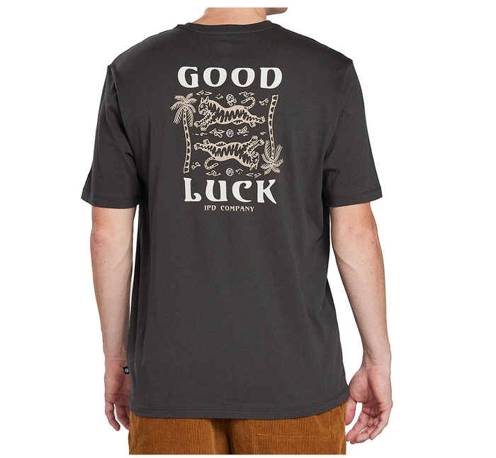 Polera Men IPD Good Luck Faded Black