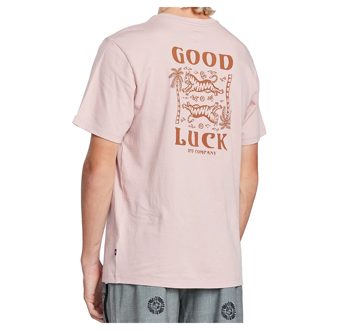 Polera Men IPD Good Luck Mauve