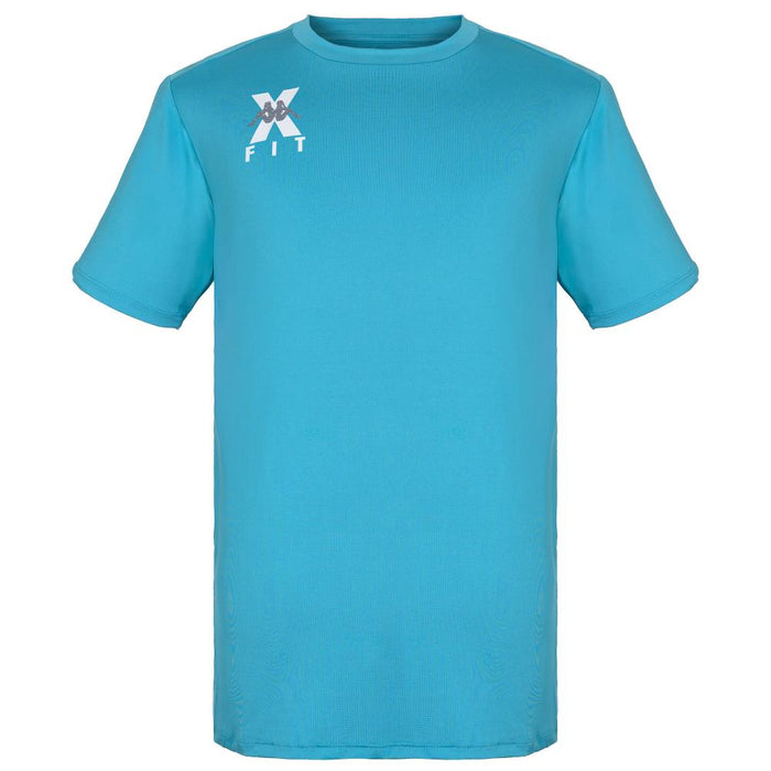 Polera Men Kappa Kombat X Fit Turquoise