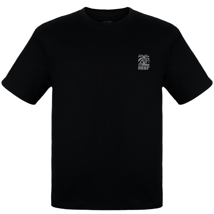 Polera Niño Reef  Mini Print Negro