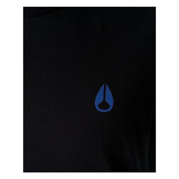 Polera Nixon Men Black Iguana Blue Fuchsia