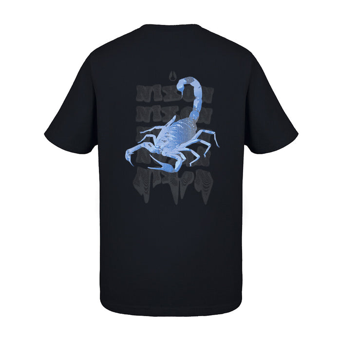 Polera Nixon Men Blue Scorpio Black