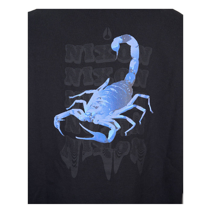 Polera Nixon Men Blue Scorpio Black