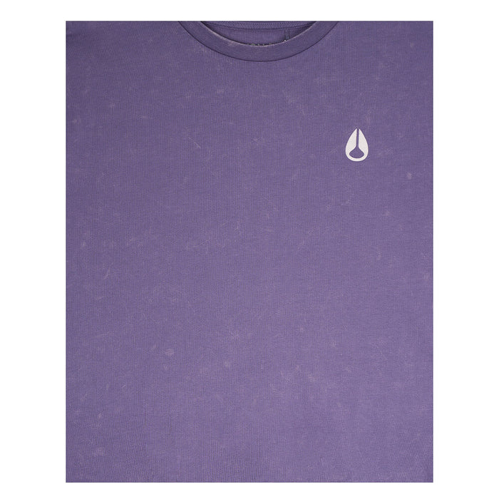 Polera Nixon Men Crocodile Light Purple