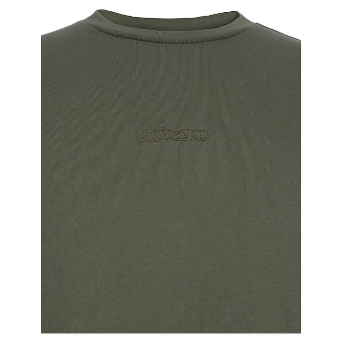 Polera Nixon Men Small Logo Green