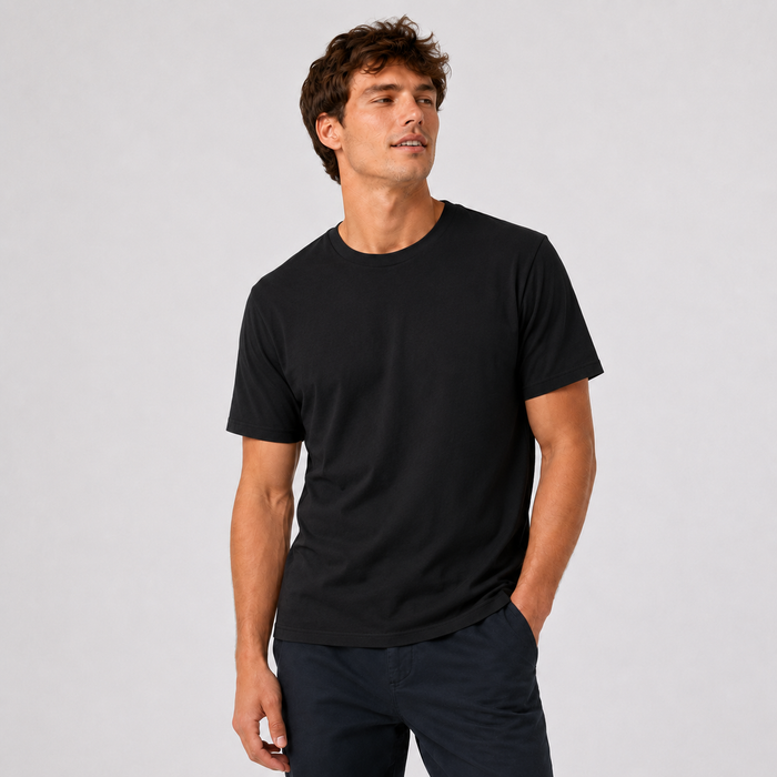 Polera Stance Butter Blend Basic Black