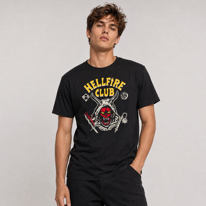 Polera Stance Hellfire Club Black