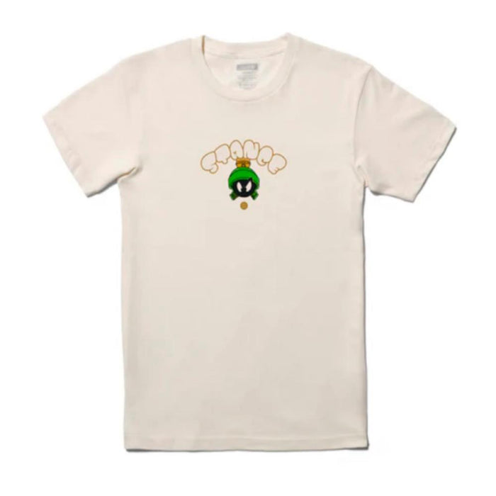Polera Stance Looney Toons Melvin Vintage White