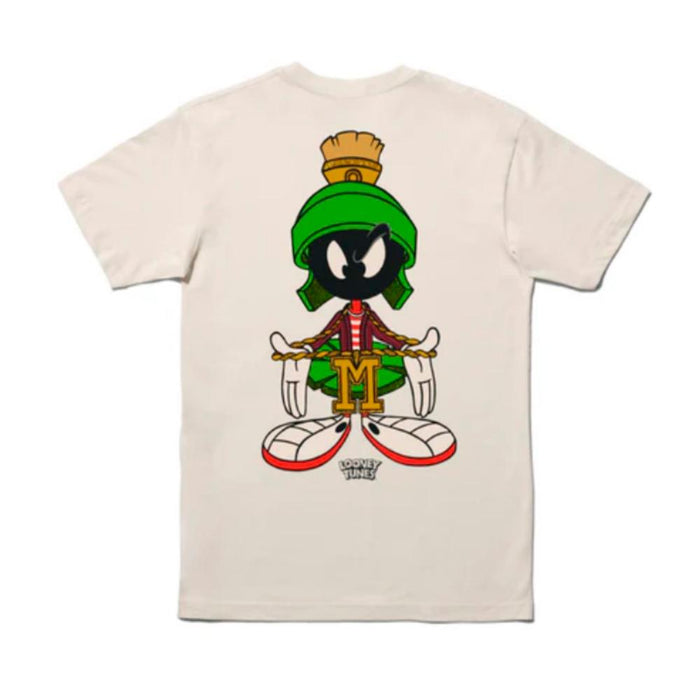 Polera Stance Looney Toons Melvin Vintage White