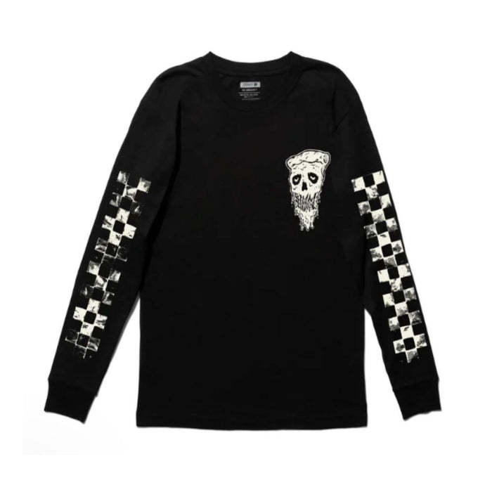 Polera Stance Manga Larga Hot And Fresh Black
