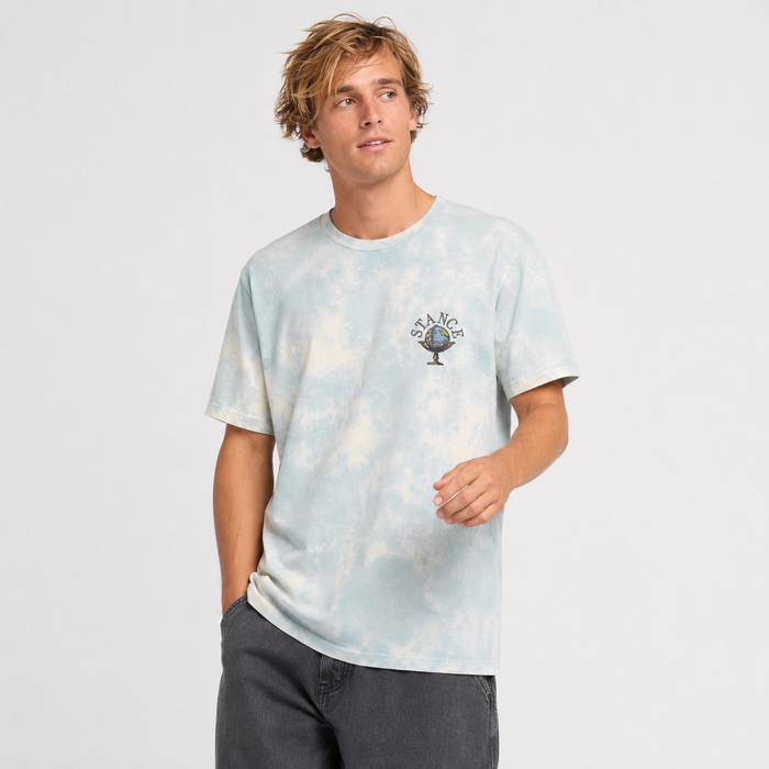 Polera Stance Sol Blue Washed