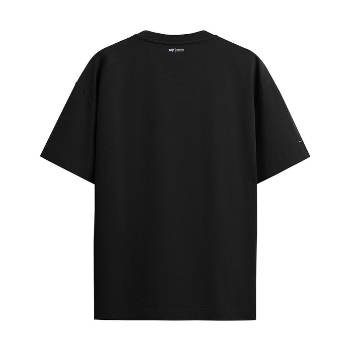 Polera Whatup Hombre Basic Black Tiny Logo White