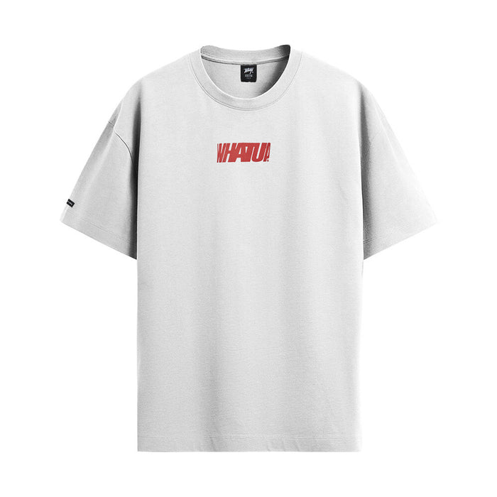 Polera Whatup Hombre Holy Whatup White