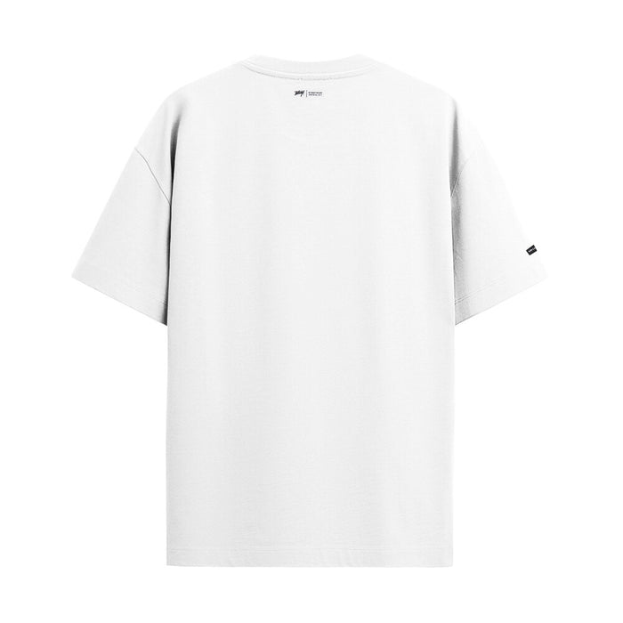 Polera Whatup Hombre Icon Logo White Black
