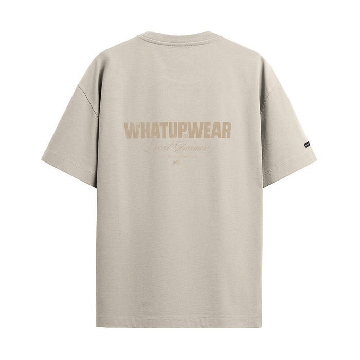 Polera Whatup Hombre Local Dreamers Beige