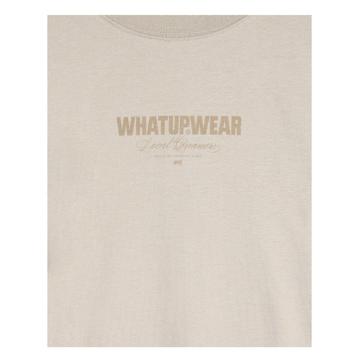 Polera Whatup Hombre Local Dreamers Beige