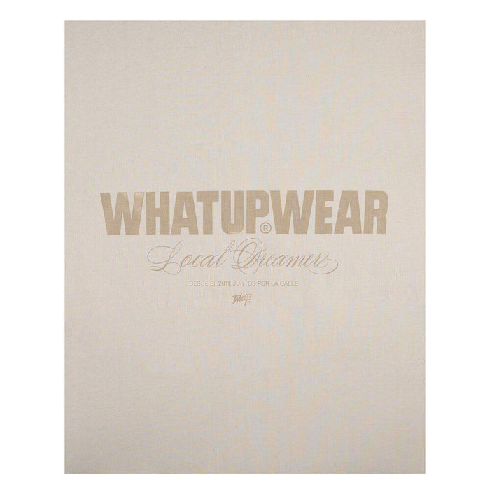 Polera Whatup Hombre Local Dreamers Beige