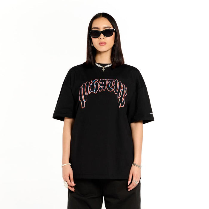 Polera Whatup Hombre Steel Negro