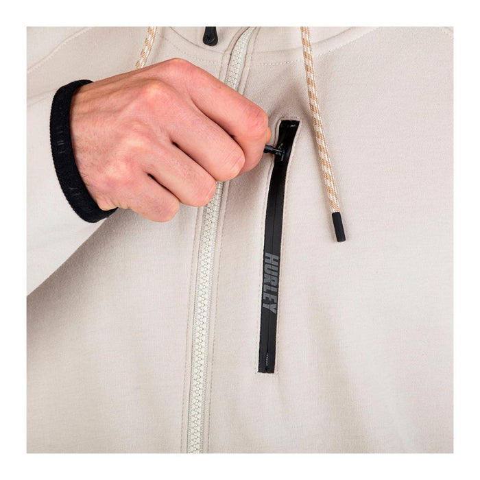 Polerón Cabrillo Heat Full Zip Bone
