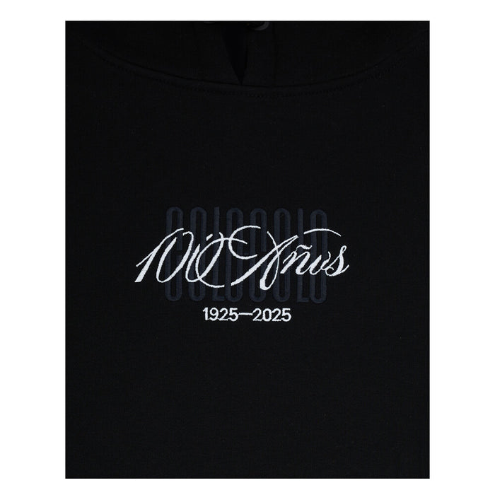 Polerón Colo Colo Urbano Hoodie Negro 100 años