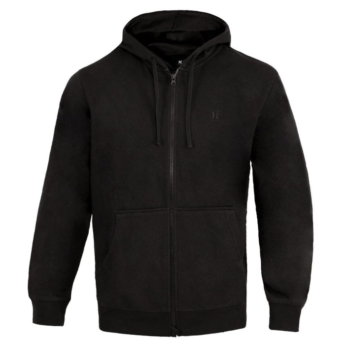 Polerón Full Zip Essentials Thru Black