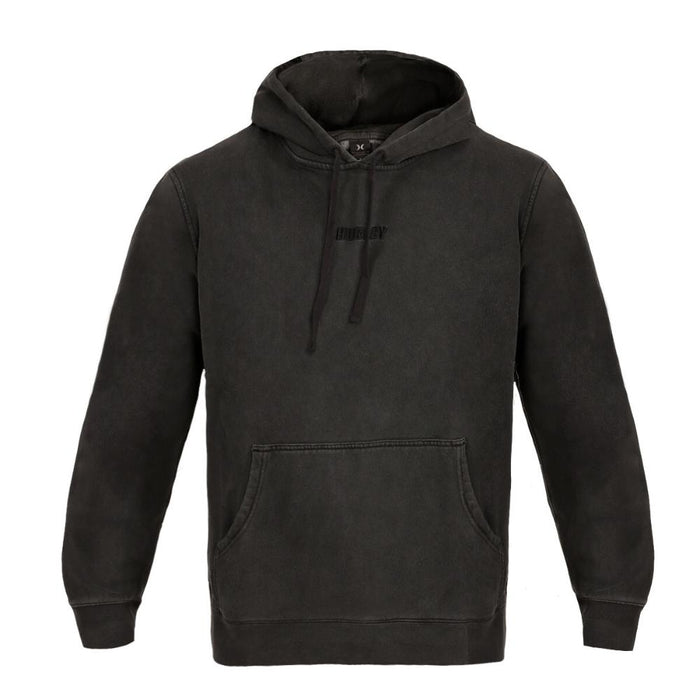 Polerón Hoodie Fastlane Washed Black Grey