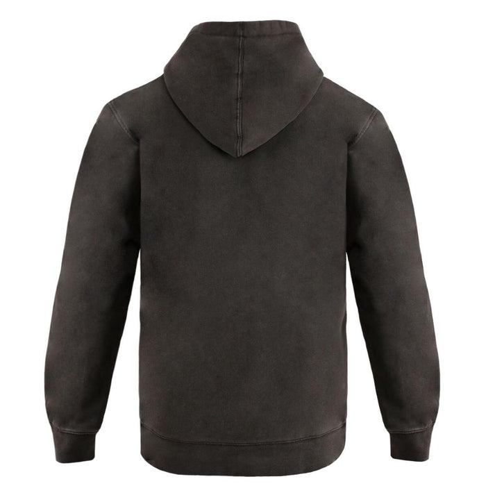 Polerón Hoodie Fastlane Washed Black Grey