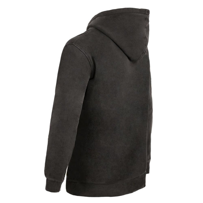 Polerón Hoodie Fastlane Washed Black Grey