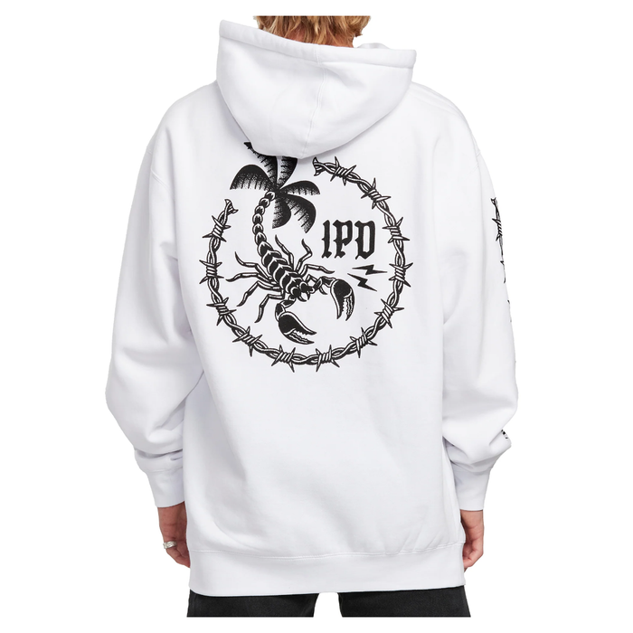 Polerón Hoodie IPD Duality Fleece White