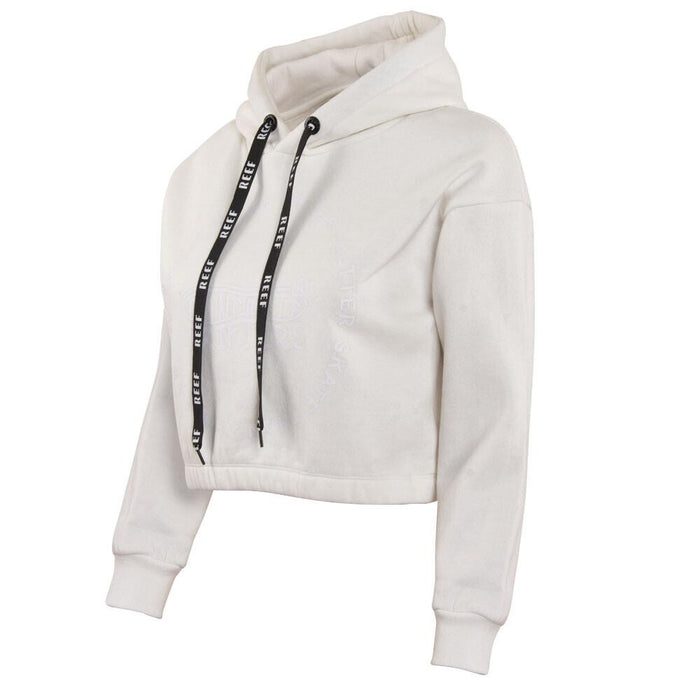 Polerón Kids Crop Top Print White