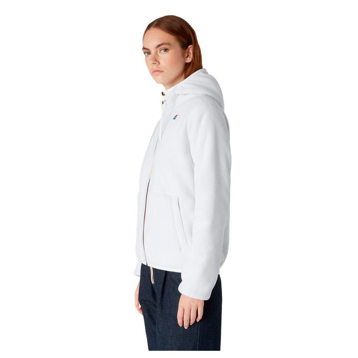 Polerón Lily Polar Reversible White Milk Beige Taupe