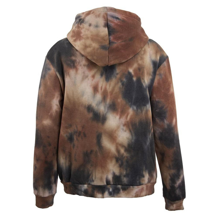 Polerón Men Full Zipper Tie Dye Brown