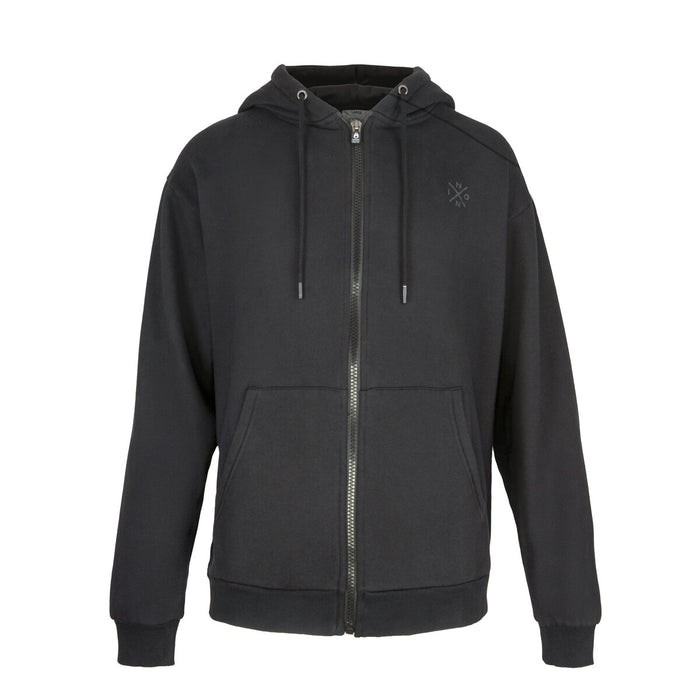 Polerón Nixon Men Full Zipper Black Cross